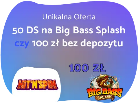 bonus bez depozytu w grze big bass splash