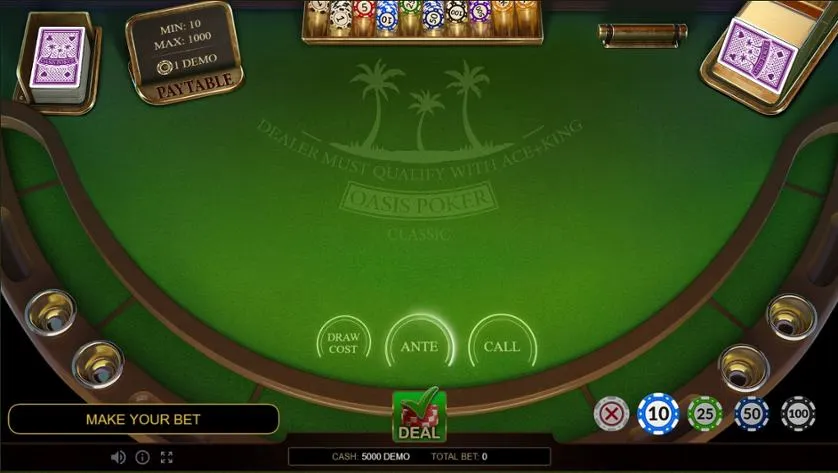 Slot Oasis Poker najlepszy slot dostępny w Polsce