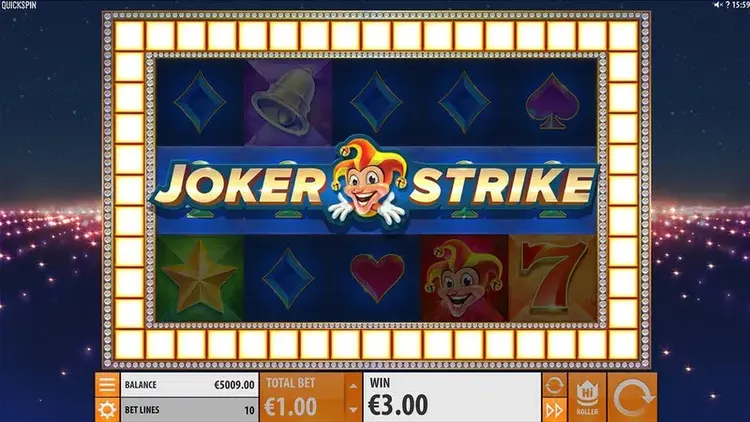 Joker Strike najlepszy slot dostępny w Polsce