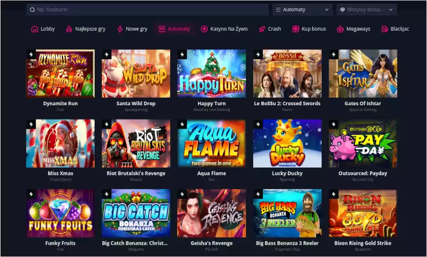 XON Bet Casino gry online